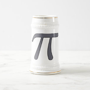 Chope À Bière Maths jaune-orange grises noires grises de symbole