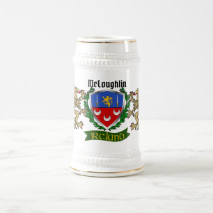 Chope À Bière McLoughlin/Loughlin Irish Shield