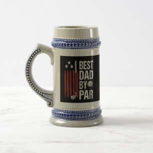 Chope À Bière Meilleur Papa Par Humour Golf