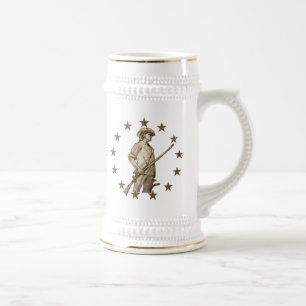 Chope À Bière Minuteman d'accord