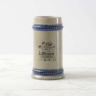 Chope À Bière mon chat est la raison chats amour design