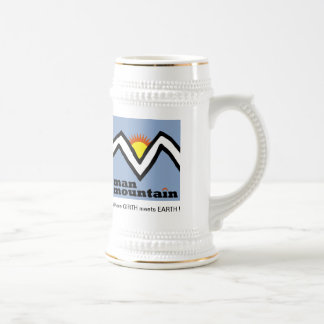 Chope À Bière Montagne Stein d'homme !