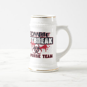 Chope À Bière Musique cadeau Zombie