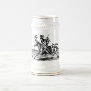 Chope À Bière Musique indienne de cheval