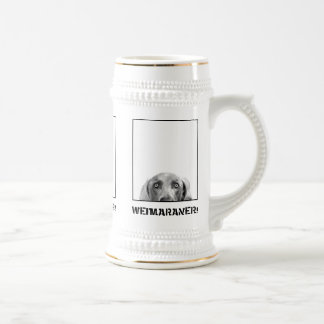 Chope À Bière Nation de Weimaraner : Weimaraner dans une boîte !