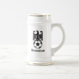 Chope À Bière Nation du football de l'Allemagne