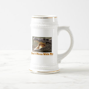 Chope À Bière Ne salissez pas avec moi Croc Stein