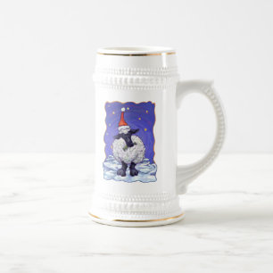 Chope À Bière Noël des moutons