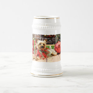 Chope À Bière Noël - Yorkie - Kinsey