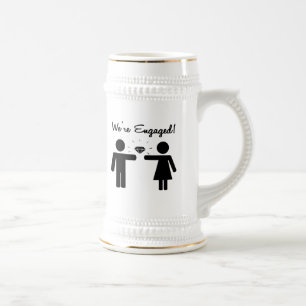 Chope À Bière Nous Sommes Engagés