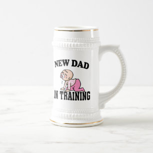 Chope À Bière Nouvelle fille papa
