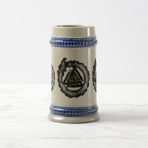 Chope À Bière Noyer caillou (Ouroboros)
