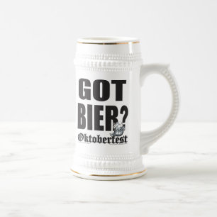 Chope À Bière Oktoberfest a eu Bier!