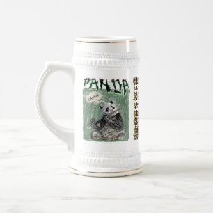 CHOPE À BIÈRE OUH-HUH PANDA SCRIBBLE ART