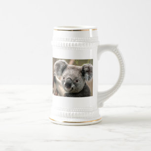 Chope À Bière Ours de koala en céramique Stein