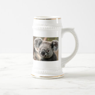 Chope À Bière Ours de koala en céramique Stein