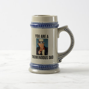 Chope À Bière PAPA Donald Trump Bière Stein