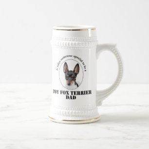Chope À Bière Papa Stein de Fox Terrier de jouet