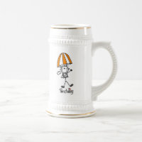 Parachutiste bonhomme allumette