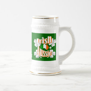 Chope À Bière Patriotique irlandais australien