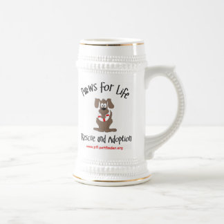 Chope À Bière Pattes pour le stein de la vie