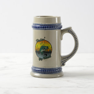 Chope À Bière Pêche Grosse Bouche Chemises de pêche