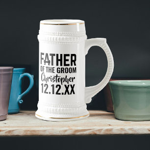 Chope À Bière Père de la chambre ou de la Mariage mariée Bière S