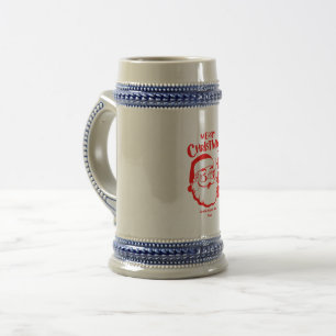 Chope À Bière Père Noël Joyeux Noël