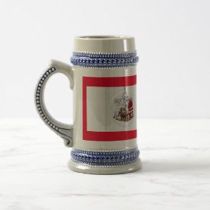 Chope À Bière Père Noël Priez pour le bébé Jésus