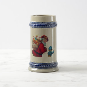 CHOPE À BIÈRE PÈRE NOËL VINTAGE 2