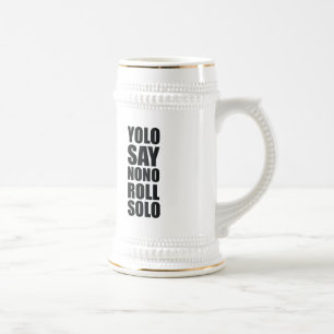 Chope À Bière Petit pain de YOLO solo