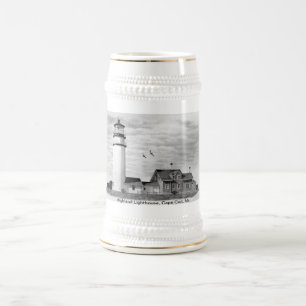 Chope À Bière Phare des montagnes, Cape Cod, mA