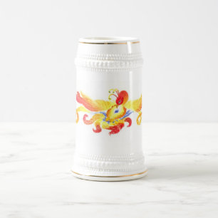Chope À Bière Phénix Heart Stein
