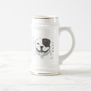 Chope À Bière Pitbull Love Stein