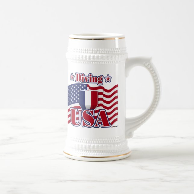 Chope À Bière Plongée USA (Droite)