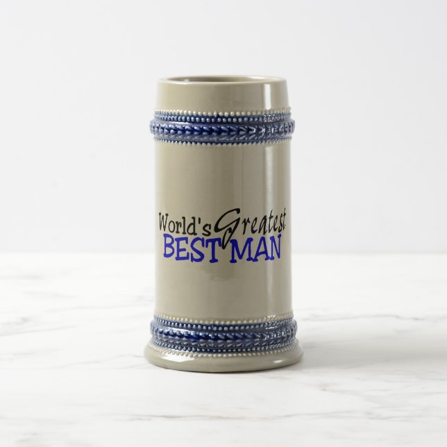 Chope À Bière Plus grand meilleur homme des mondes (Centre)