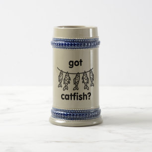 Chope À Bière poisson-chat obtenu