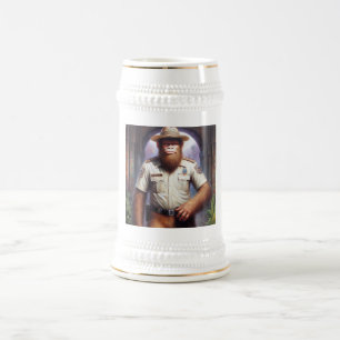 Chope À Bière Policier de Bigfoot