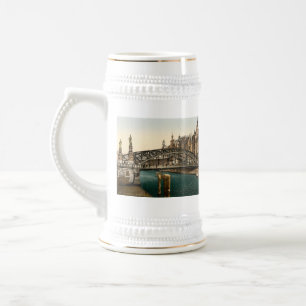 Chope À Bière Pont de Brooksbrucke, Hambourg, Allemagne