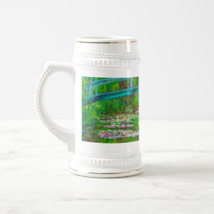 Chope À Bière Pont japonais Monet et nappes d'eau