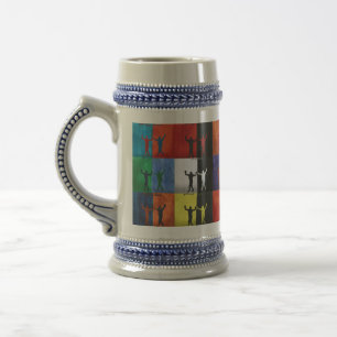Chope À Bière Pop art n°1 par Yeshaya Dank - unité et harmonie