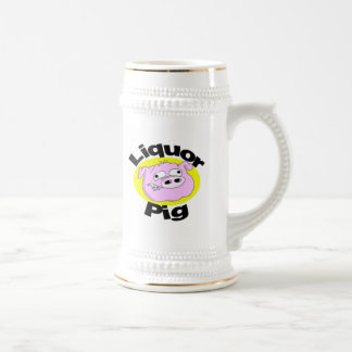 Chope À Bière Porc Stein de boisson alcoolisée