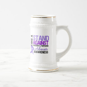 Chope À Bière Prenez une position contre la lymphogranulomatose