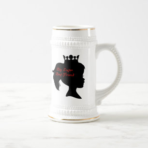 Chope À Bière Princesse Big Soeur Meilleur Ami