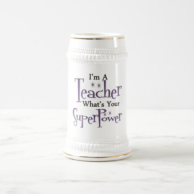 Chope À Bière Professeur superbe (Centre)