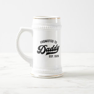 Chope À Bière Promu Papa 2026 – Annonce de Bébé