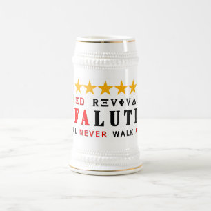 Chope À Bière RAFALUTION - REVI ROUGE cinq étoiles