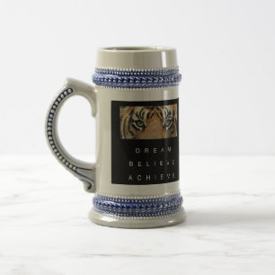 Chope À Bière Rêve de soumission motivationnelle Croire Atteindr