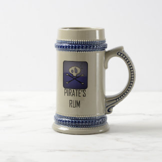 Chope À Bière Rhum Stein de pirates