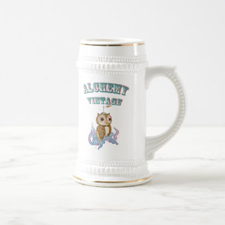Chope À Bière Robot de hibou de poulpe